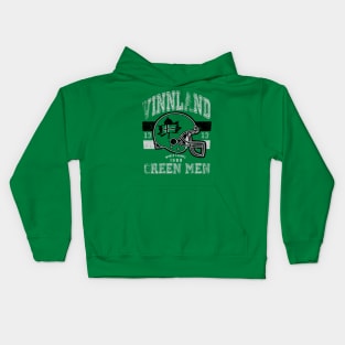 VINNLAND GREEN MEN (GREEN) Kids Hoodie